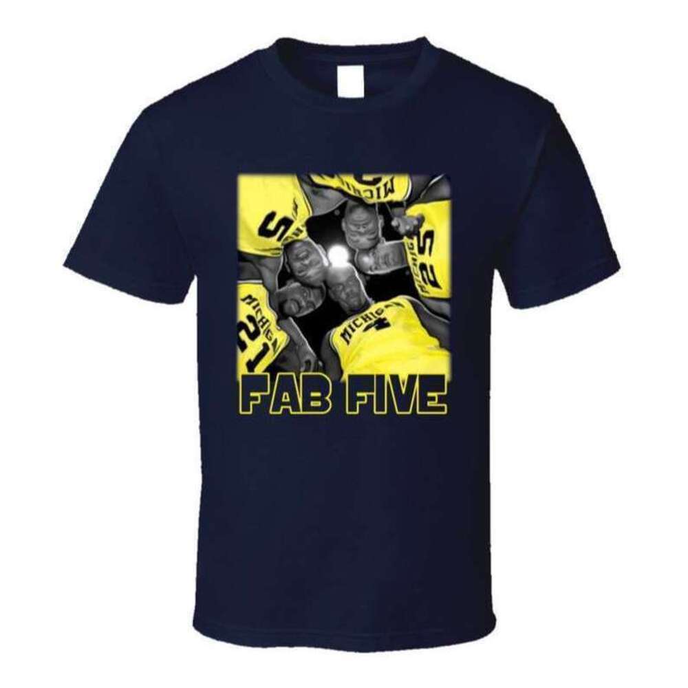 Fab Five Basketball Chris Webber Fan Graphic Unisex T-Shirt